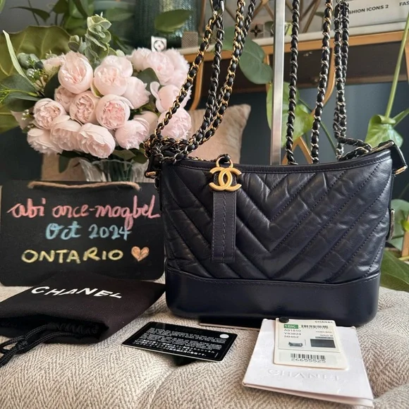 Price is FIRM* Chanel small Gabrielle - Picture 3 of 16